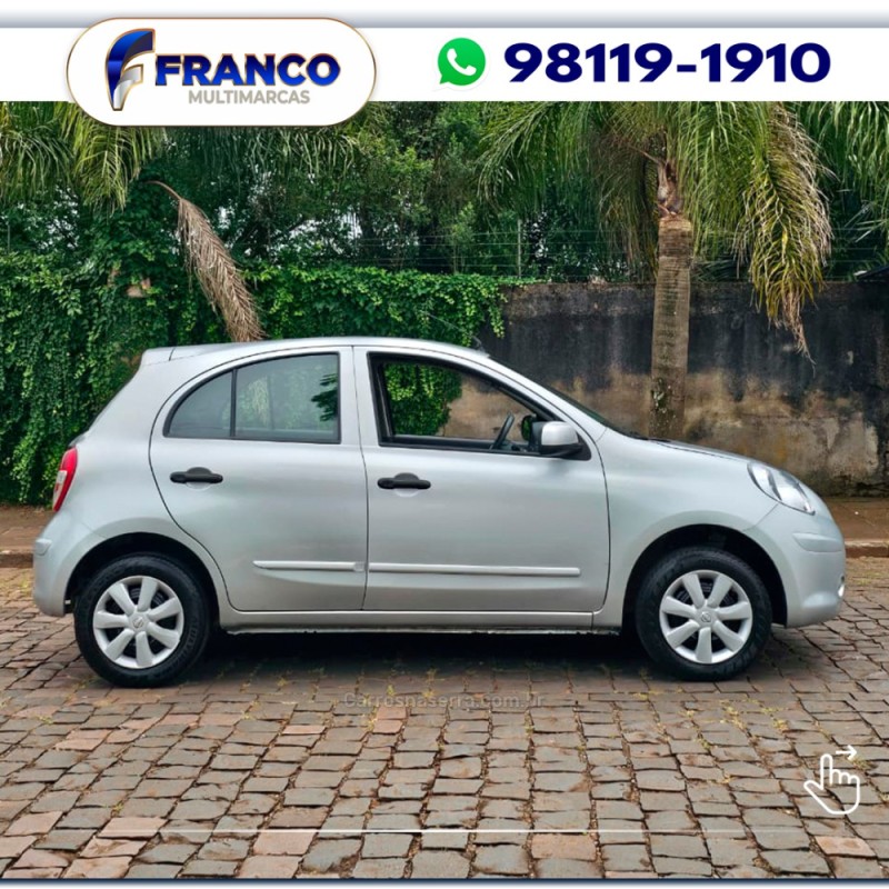 MARCH 1.0 S 16V FLEX 4P MANUAL - 2013 - VACARIA