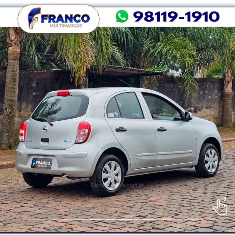 MARCH 1.0 S 16V FLEX 4P MANUAL - 2013 - VACARIA