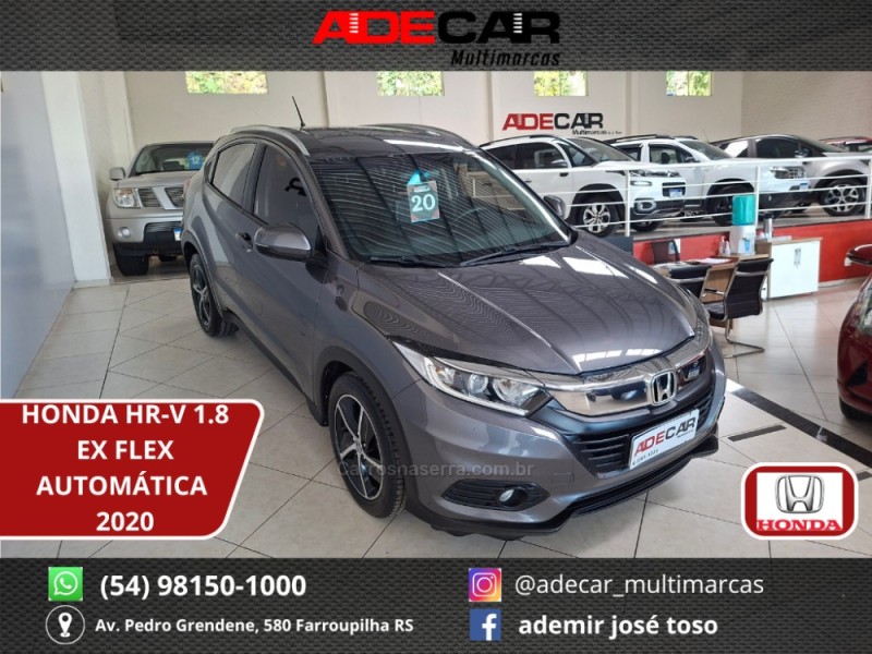 HR-V 1.8 16V FLEX EX 4P AUTOMÁTICO - 2020 - FARROUPILHA