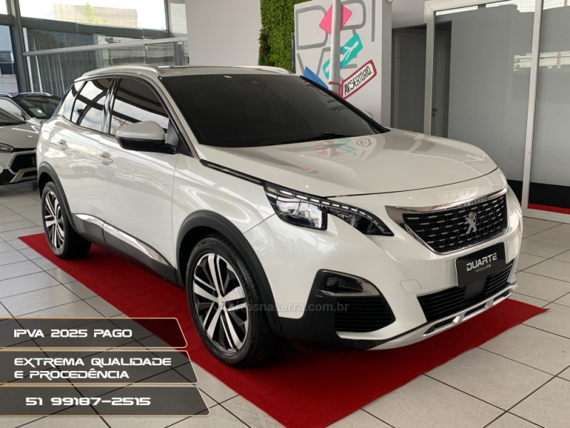 3008 1.6 griffe thp 16v gasolina 4p automatico 2018 porto alegre