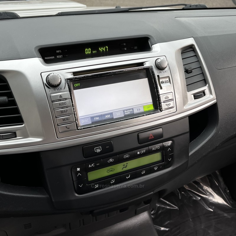 HILUX 3.0 SRV 4X4 CD 16V TURBO INTERCOOLER DIESEL 4P AUTOMÁTICO - 2013 - VACARIA