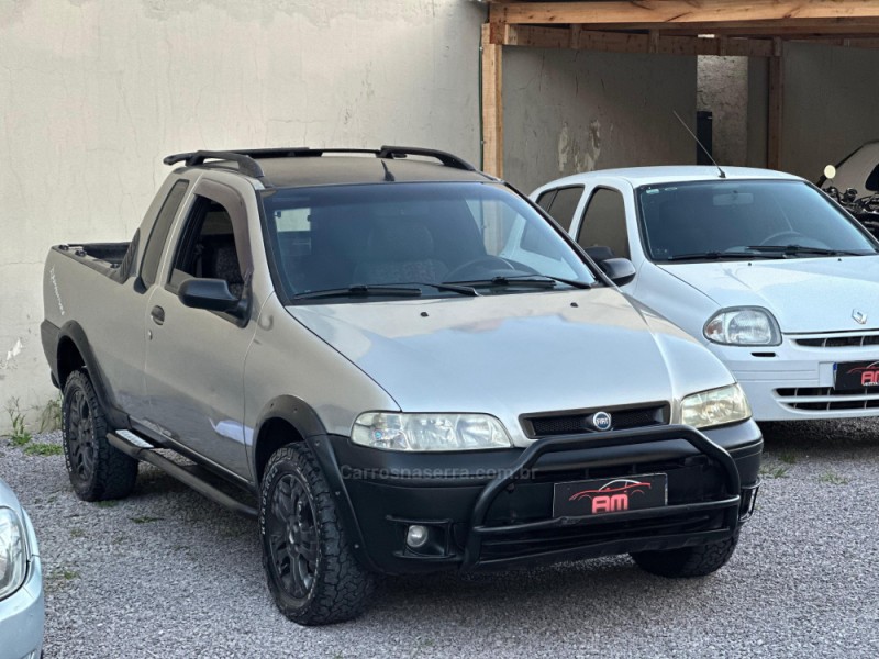 strada 1.6 mpi adventure ce 16v gasolina 2p manual 2002 caxias do sul