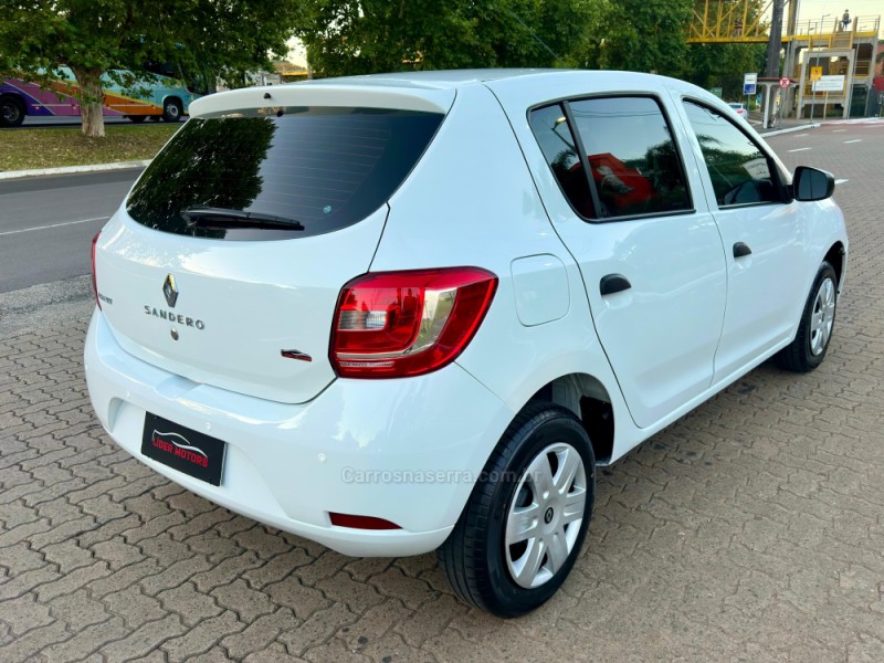 SANDERO 1.0 AUTHENTIQUE 12V FLEX 4P MANUAL - 2017 - ESTâNCIA VELHA