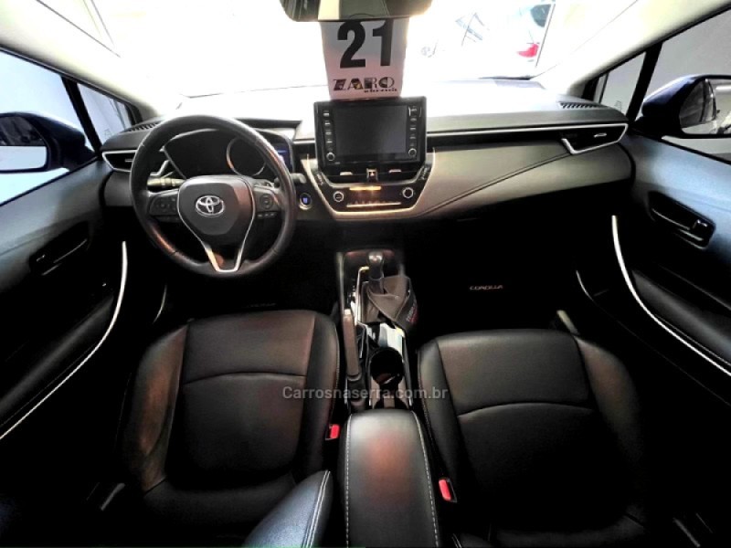 COROLLA 2.0 XEI 16V FLEX 4P AUTOMÁTICO - 2021 - CARLOS BARBOSA