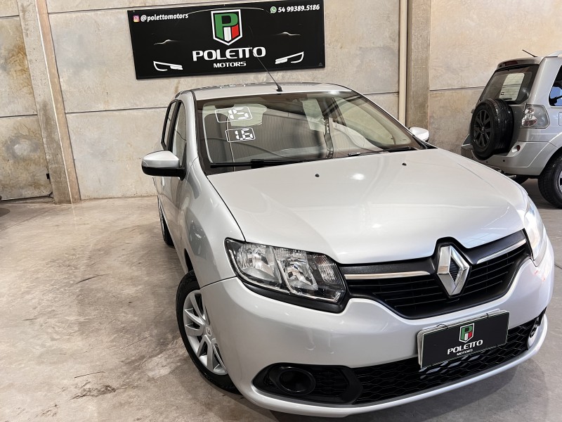 sandero 1.6 expression 16v flex 4p manual 2015 caxias do sul