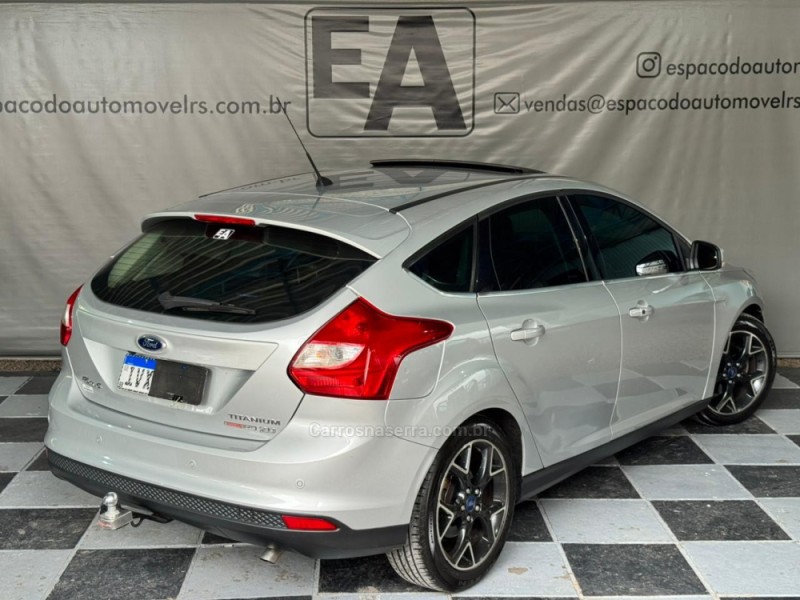 FOCUS 2.0 TITANIUM PLUS HATCH 16V FLEX 4P AUTO - 2015 - NOVA PRATA