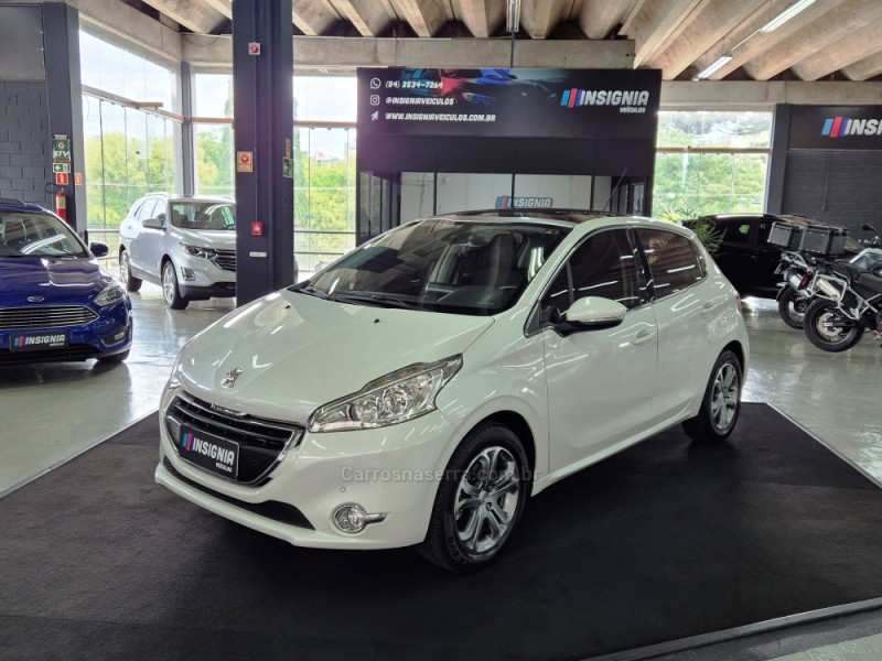 208 1.6 griffe 16v flex 4p automatico 2016 caxias do sul