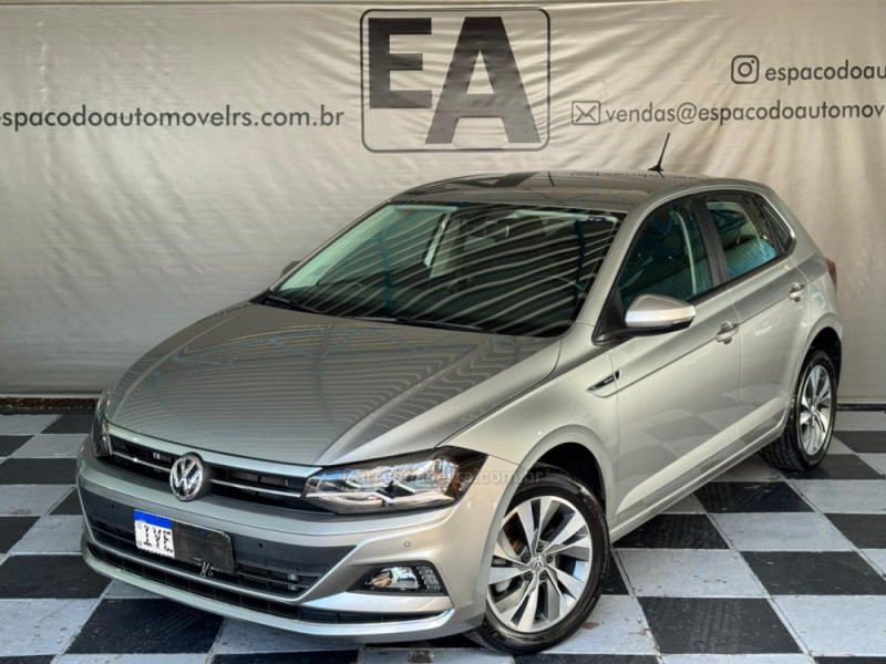 polo 1.0	200 tsi highline automatico  2018 nova prata