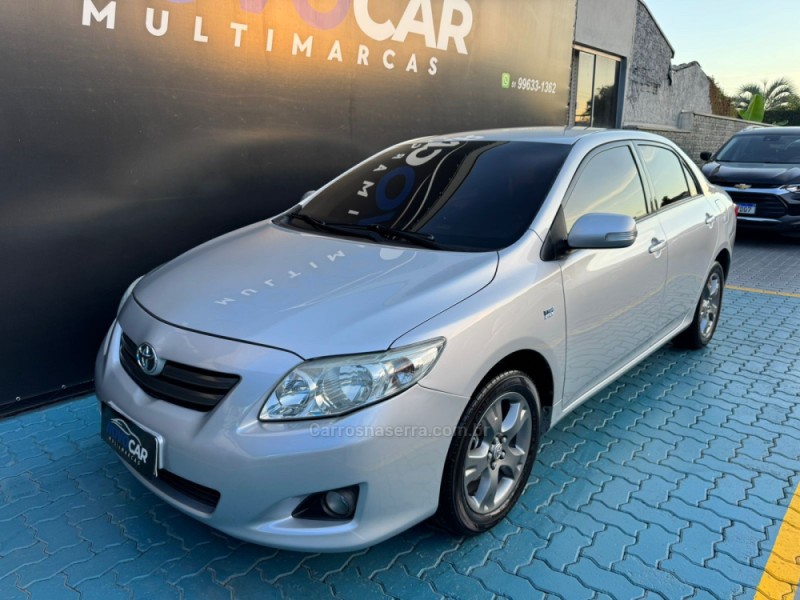 corolla 1.8 xei 16v flex 4p automatico 2009 estancia velha