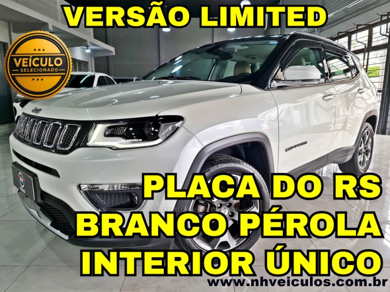 compass 2.0 16v flex limited automatico 2017 novo hamburgo