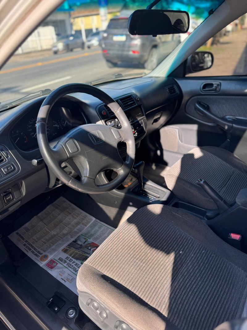 CIVIC 1.6 LX 16V GASOLINA 4P AUTOMÁTICO - 2000 - CAXIAS DO SUL