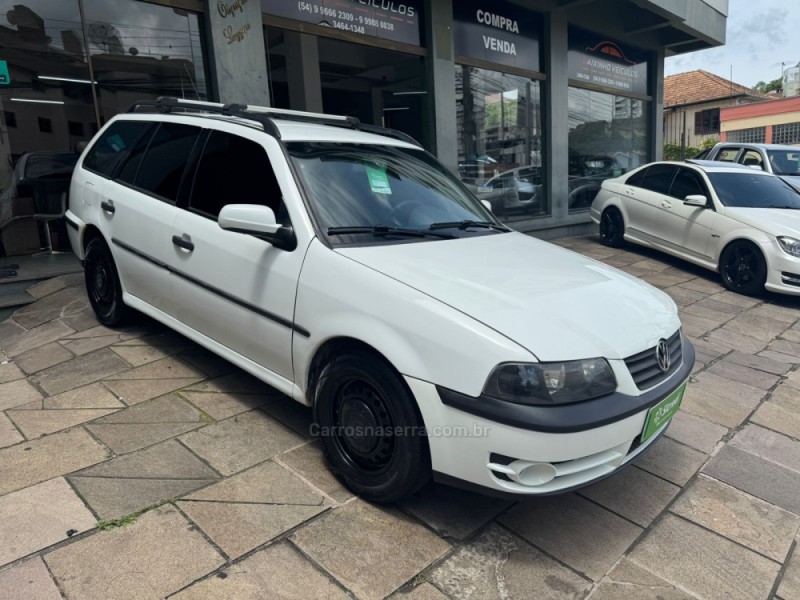 PARATI 1.0 MI 16V TURBO GASOLINA 4P MANUAL G.III - 2001 - GARIBALDI
