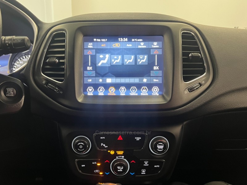 COMPASS 2.0 16V FLEX LONGITUDE AUTOMÁTICO - 2019 - FLORES DA CUNHA