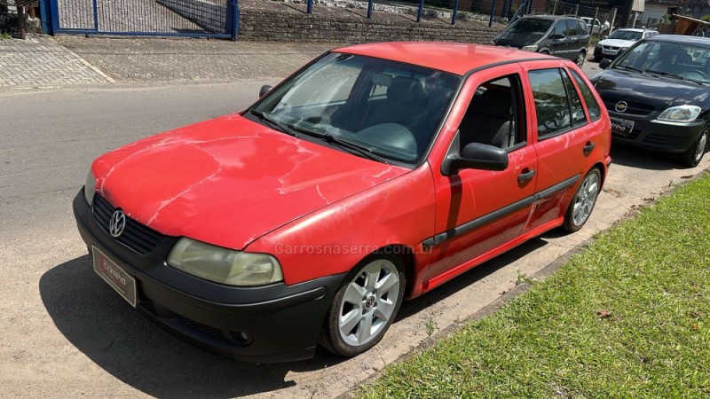 GOL 1.0 MI POWER 16V 76CV GASOLINA 4P MANUAL G.III - 2002 - CANELA