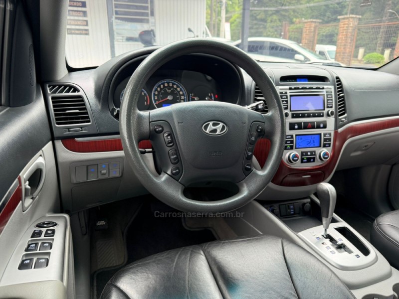 SANTA FÉ 3.5 MPFI GLS V6 24V 285CV GASOLINA 4P AUTOMÁTICO - 2010 - CANELA