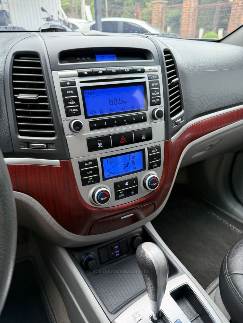 SANTA FÉ 3.5 MPFI GLS V6 24V 285CV GASOLINA 4P AUTOMÁTICO - 2010 - CANELA