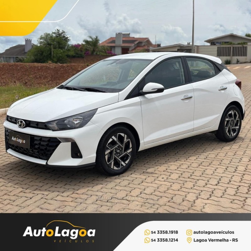 HB20 1.0 PLATINUM 12V TURBO FLEX 4P AUTOMÁTICO - 2024 - LAGOA VERMELHA