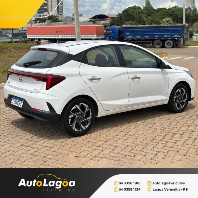 HB20 1.0 PLATINUM 12V TURBO FLEX 4P AUTOMÁTICO - 2024 - LAGOA VERMELHA