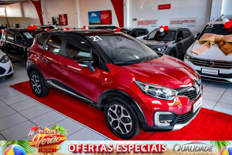 captur 1.6 16v intense bose flex 4p automatico 2021 santa cruz do sul