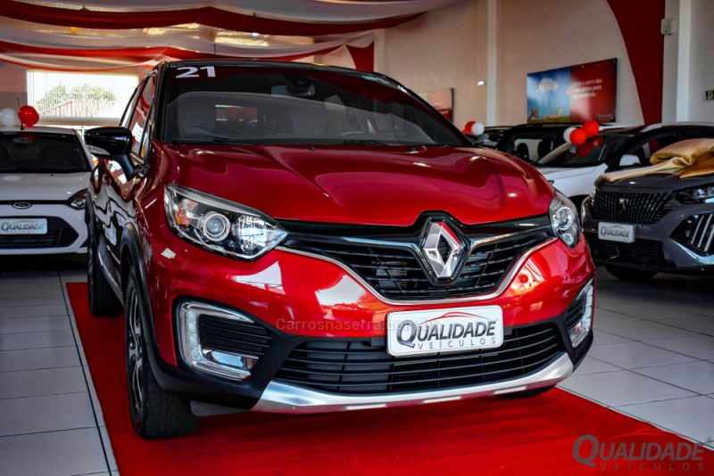 CAPTUR 1.6 16V INTENSE BOSE FLEX 4P AUTOMÁTICO - 2021 - SANTA CRUZ DO SUL