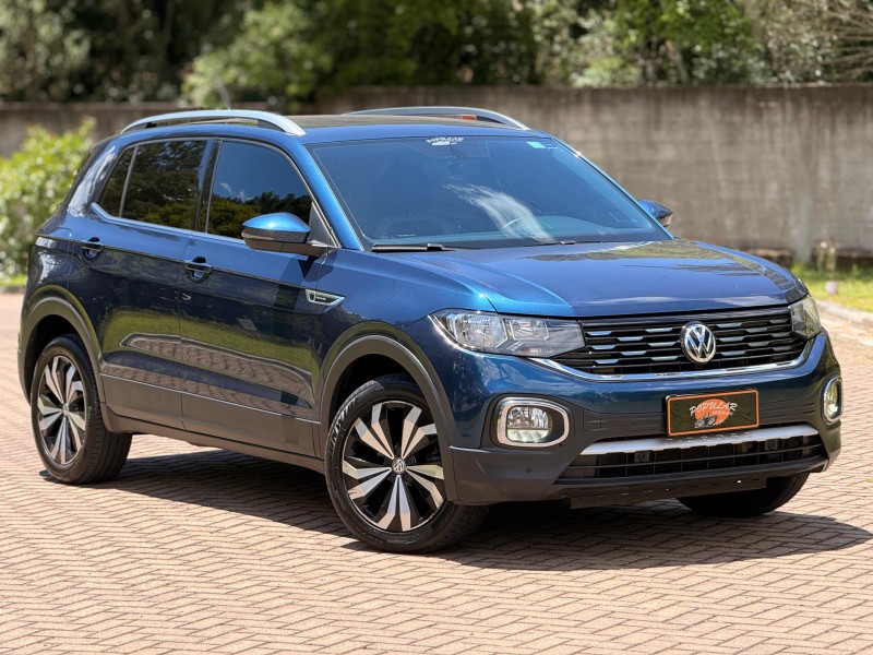 t cross 1.4 highline tsi 16v flex 4p automatico 2021 canela