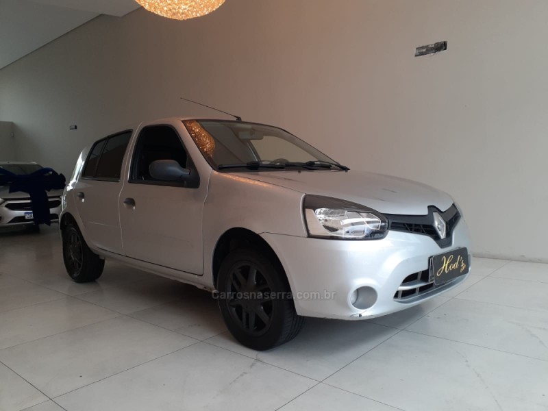 CLIO 1.0 EXPRESSION 16V FLEX 4P MANUAL - 2014 - CANELA