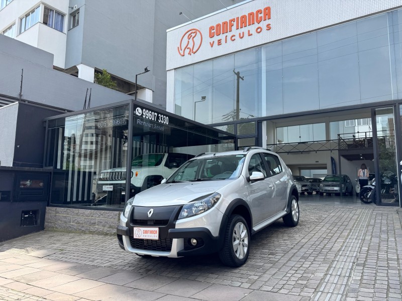 sandero 1.6 stepway 8v flex 4p manual 2014 bento goncalves