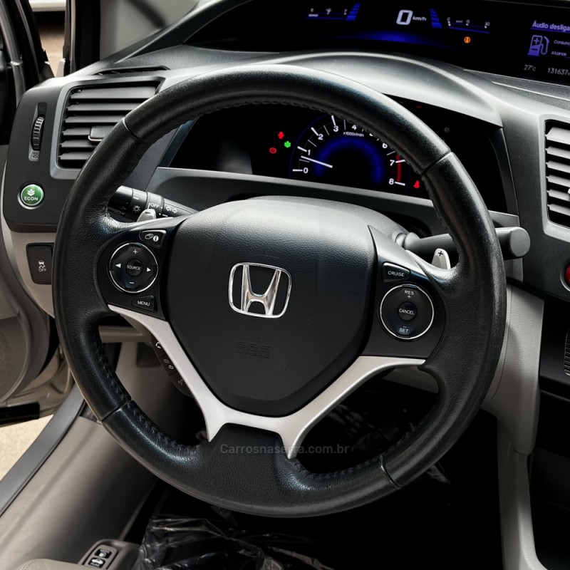 CIVIC 2.0 LXR 16V FLEX 4P AUTOMÁTICO - 2016 - VACARIA