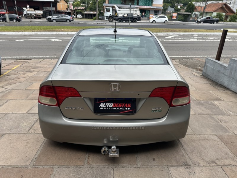 CIVIC 1.8 LXS 16V FLEX 4P MANUAL - 2008 - CAXIAS DO SUL