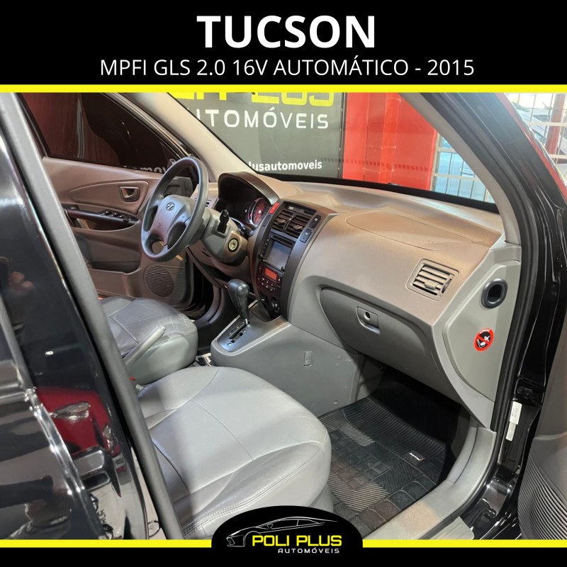 TUCSON 2.0 MPFI GLS 16V 143CV 2WD FLEX 4P AUTOMÁTICO - 2015 - CAXIAS DO SUL