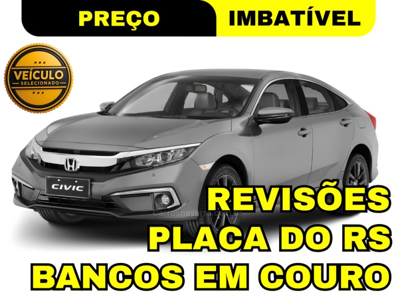 civic 2.0 16v flexone ex 4p cvt 2020 novo hamburgo