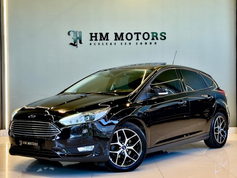focus 2.0 titanium plus 16v flex 4p automatico 2018 caxias do sul