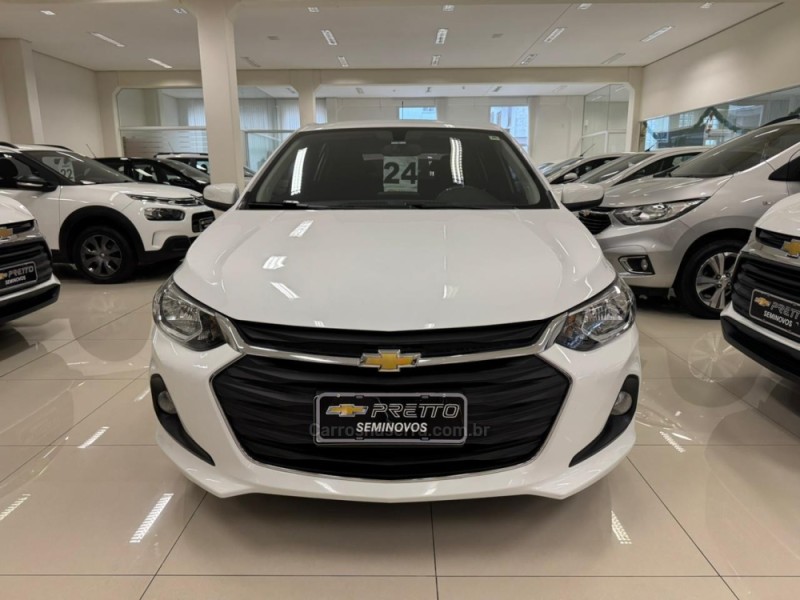 ONIX 1.0 LTZ 12V TURBO FLEX 4P AUTOMÁTICO - 2024 - VERANóPOLIS