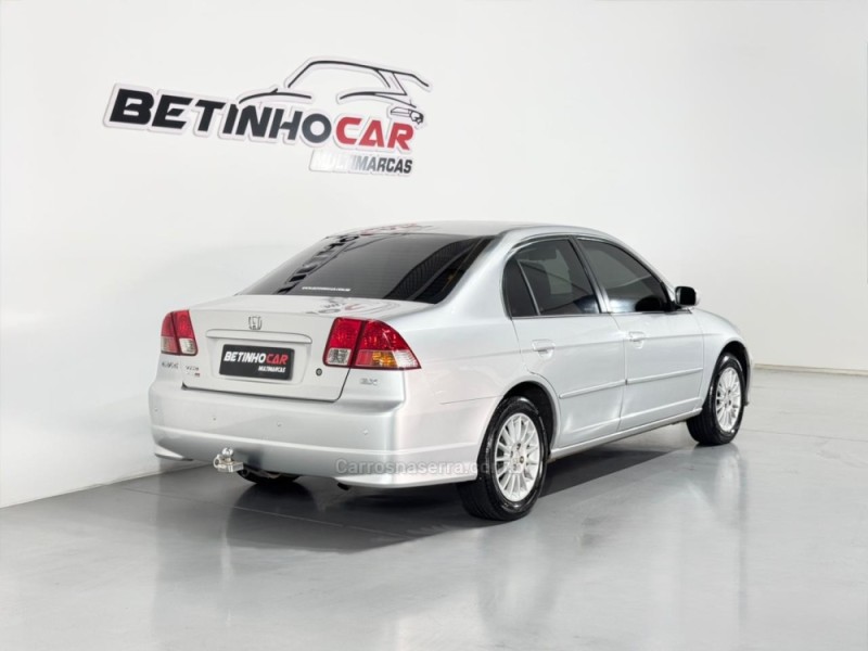 CIVIC 1.7 EX 16V GASOLINA 4P AUTOMÁTICO - 2006 - ESTâNCIA VELHA