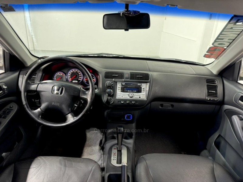 CIVIC 1.7 EX 16V GASOLINA 4P AUTOMÁTICO - 2006 - ESTâNCIA VELHA