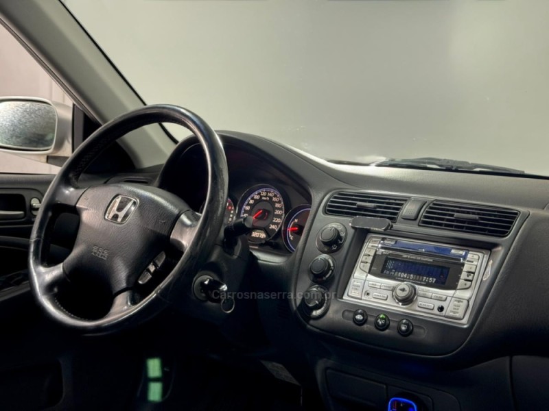CIVIC 1.7 EX 16V GASOLINA 4P AUTOMÁTICO - 2006 - ESTâNCIA VELHA