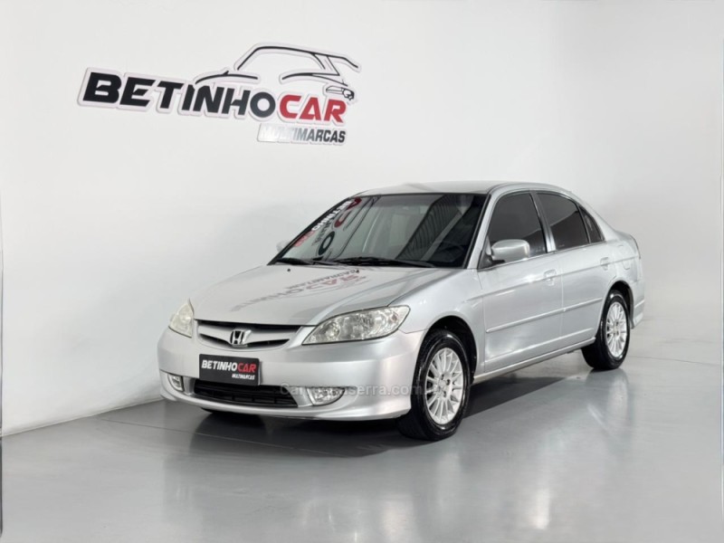 CIVIC 1.7 EX 16V GASOLINA 4P AUTOMÁTICO - 2006 - ESTâNCIA VELHA