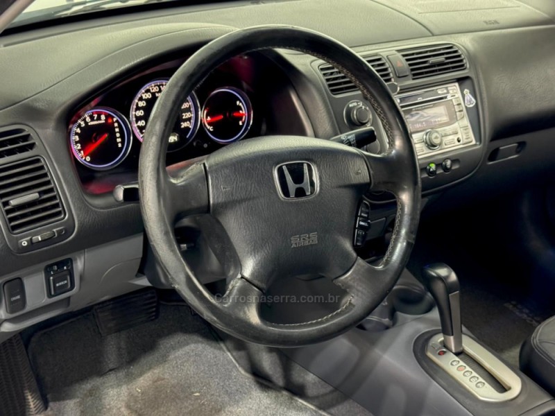 CIVIC 1.7 EX 16V GASOLINA 4P AUTOMÁTICO - 2006 - ESTâNCIA VELHA