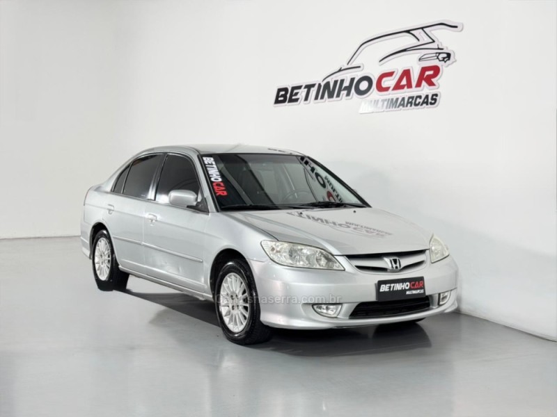CIVIC 1.7 EX 16V GASOLINA 4P AUTOMÁTICO - 2006 - ESTâNCIA VELHA