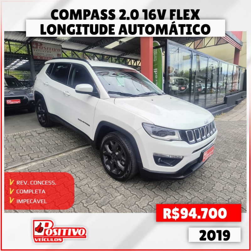 COMPASS 2.0 16V FLEX LONGITUDE AUTOMÁTICO