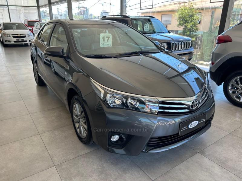 COROLLA 2.0 XEI 16V FLEX 4P AUTOMÁTICO - 2017 - BENTO GONçALVES