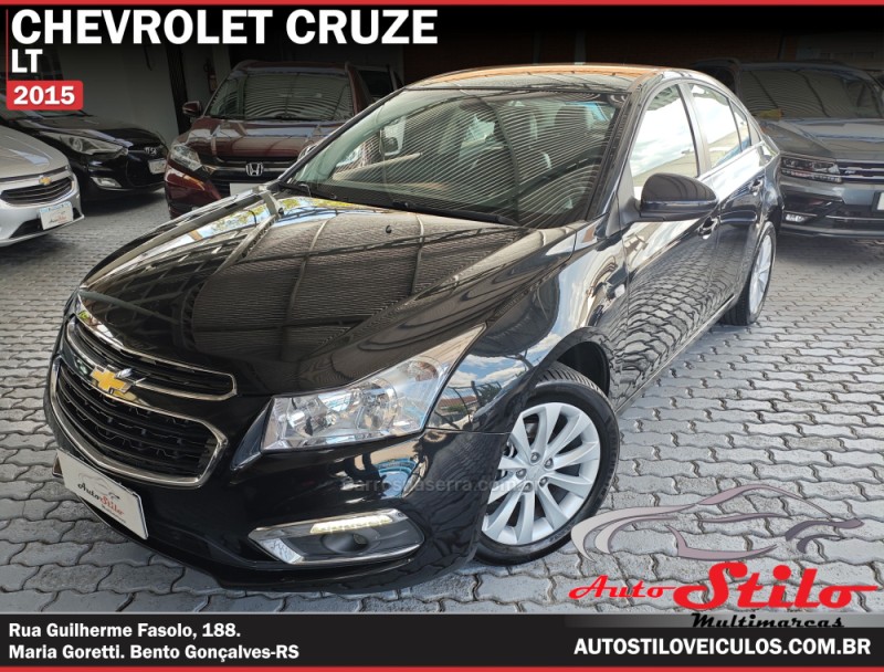 cruze 1.8 lt 16v flex 4p automatico 2015 bento goncalves