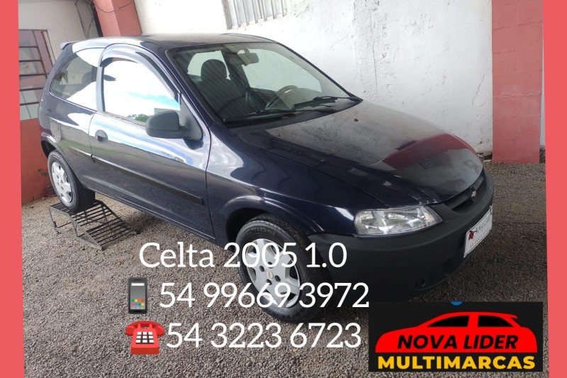 celta 1.0 mpfi super 8v gasolina 2p manual 2005 caxias do sul