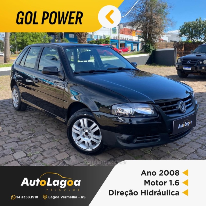gol 1.6 mi power 8v flex 4p manual 2008 lagoa vermelha