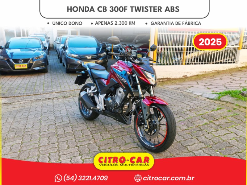 cb 300f twister abs 2025 caxias do sul