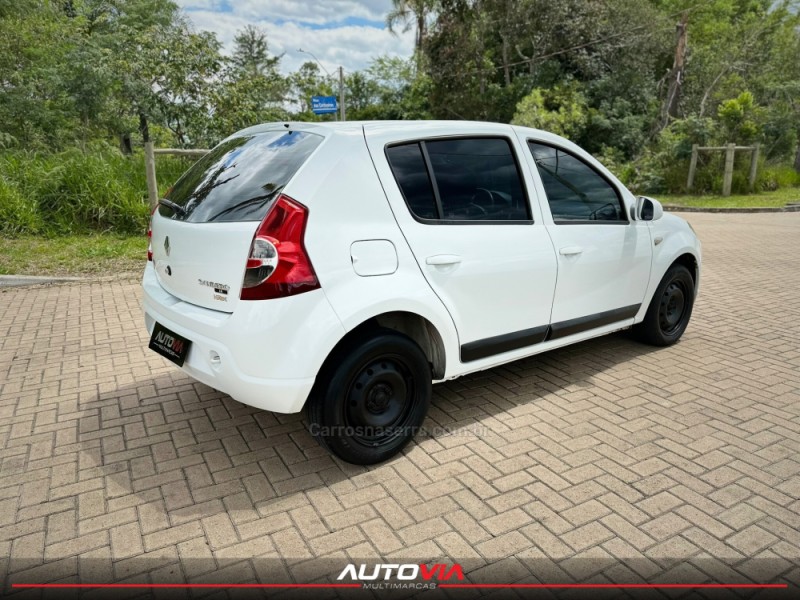 SANDERO 1.6 EXPRESSION 8V FLEX 4P MANUAL - 2010 - SAPIRANGA