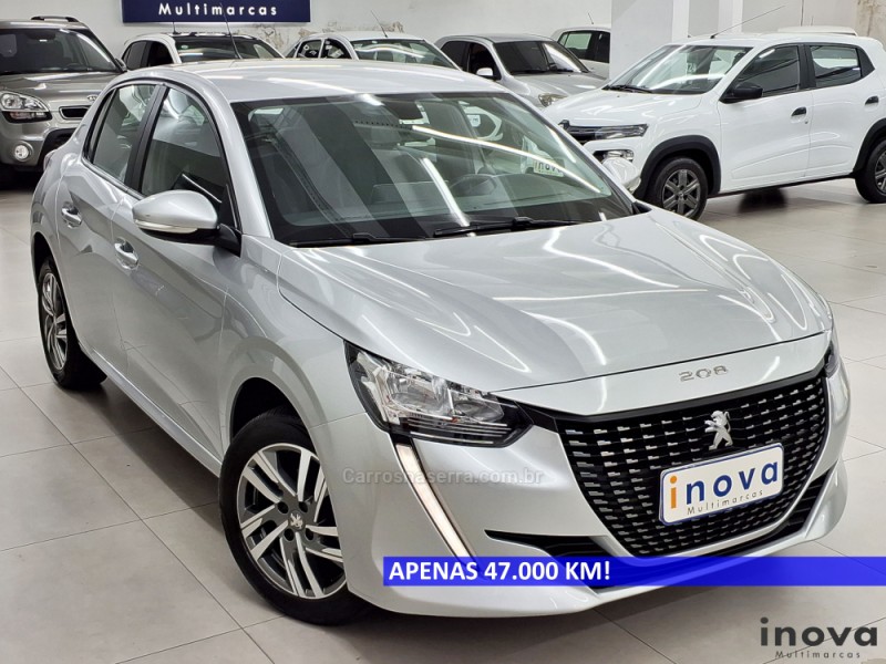 208 1.6 allure 16v flex 4p automatico 2022 novo hamburgo