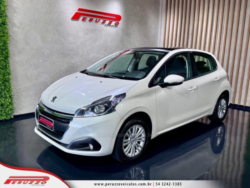 208 1.2 allure 12v flex 4p manual 2017 nova prata