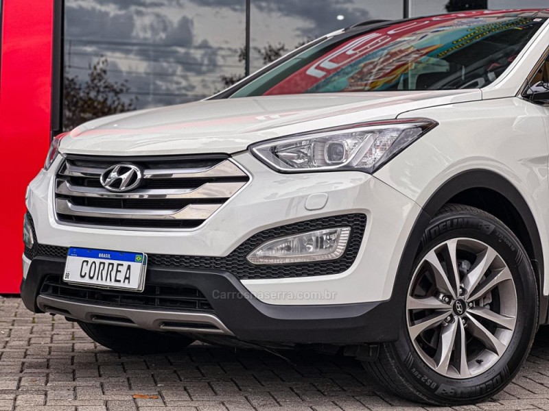 SANTA FÉ 3.3 MPFI 4X4 7 LUGARES V6 270CV GASOLINA 4P AUTOMÁTICO - 2015 - CANELA