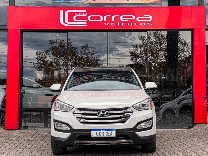 SANTA FÉ 3.3 MPFI 4X4 7 LUGARES V6 270CV GASOLINA 4P AUTOMÁTICO - 2015 - CANELA